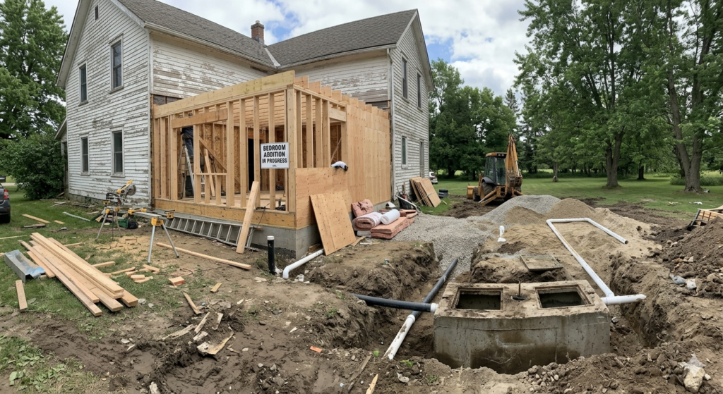 bedroom-addition-septic-system-ontario